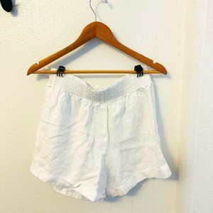 Reformation Mila Linen Short, Women's Size L